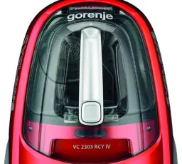 Отзыв на Пылесос Gorenje VC 2303 RCY IV: дешёвый, впечатленый, маленький, прорезиненный