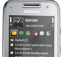 Отзыв на Смартфон Nokia E52: хороший, нормальный, лёгкий, маленький