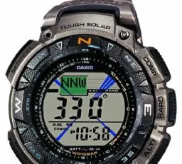 Отзыв на Наручные часы CASIO PRG-240T-7E: золотой, русский, морской, серебрянный