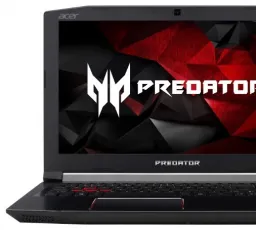 Ноутбук Acer Predator Helios 300 G3-572-72YF (Intel Core i7 7700HQ 2800 MHz/15.6"/1920x1080/16Gb/1256Gb HDD+SSD/DVD нет/NVIDIA GeForce GTX 1060/Wi-Fi/Bluetooth/Windows 10 Home), количество отзывов: 8