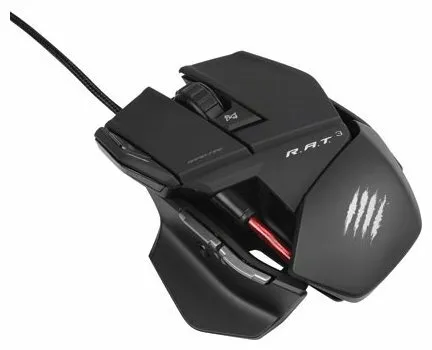 Мышь Mad Catz R.A.T.3 Gaming Mouse Black USB, количество отзывов: 10