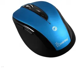 Отзыв на Мышь SmartBuy SBM-612AG-BK Blue-Black USB: хороший, миниатюрный, бесшумный, кнопочный